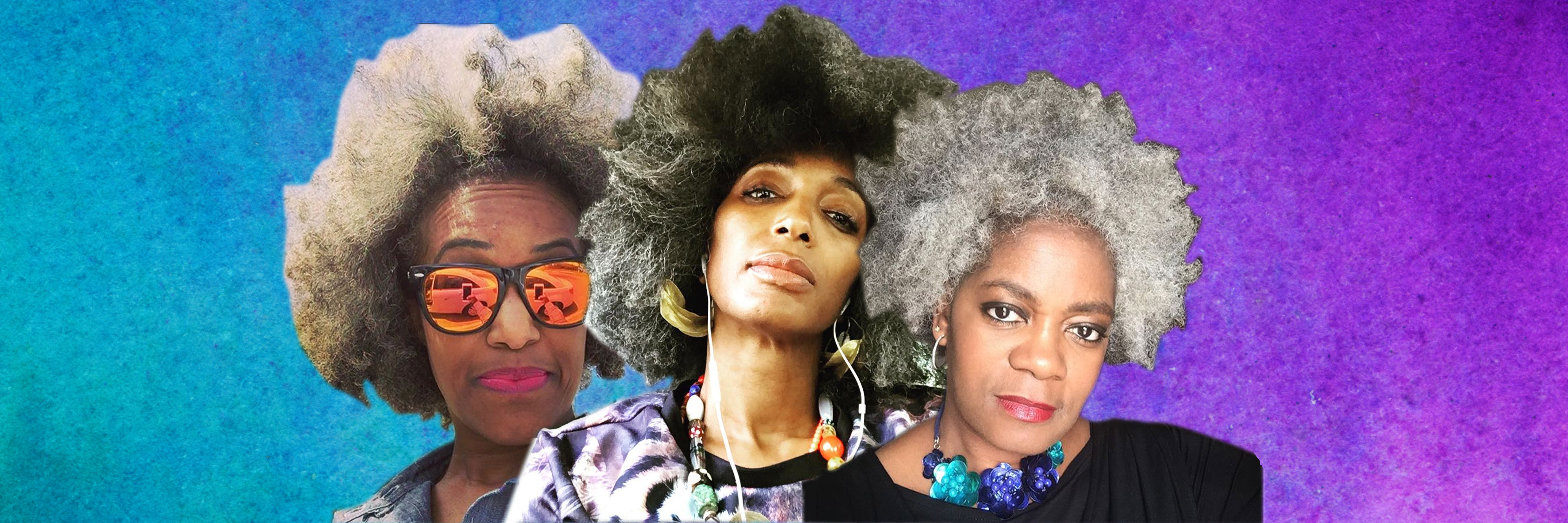 Beautiful Black Women Slaying Gracefully In Gray Hair
